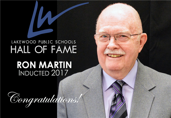 Ron Martin, 2017 Hall of Fame Inductee
