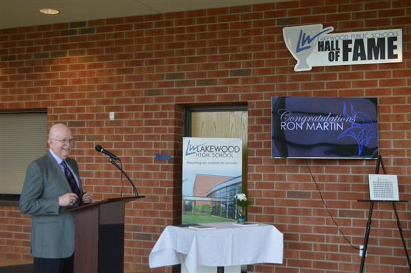 Ron Martin, Hall of Fame Address