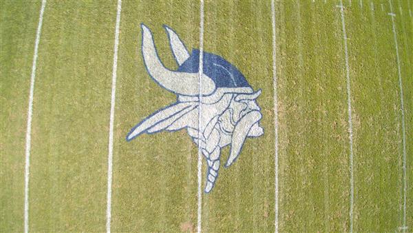 Viking Field 50 Yard Line