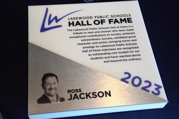 2023 Hall of Fame Plaque